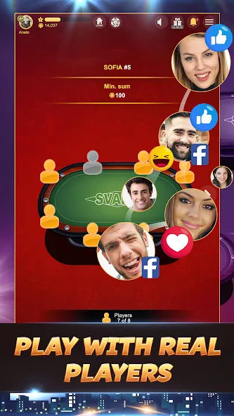 Svara - 3 Card Poker Card Game MOD APK скачать на Андроид — Безлимитные фишки и открытые уровни — скриншот 3 Svara - 3 Card Poker Card Game MOD APK скачать на Андроид — Безлимитные фишки и открытые уровни — скриншот 3