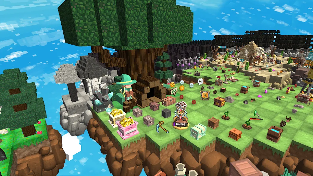 MergeCrafter Magic Merge World взломанный APK — Безлимитные ресурсы и энергия — скриншот 2