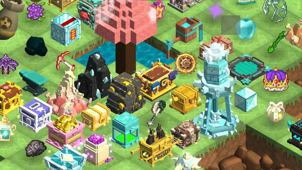 MergeCrafter Magic Merge World взломанный APK — Безлимитные ресурсы и энергия — скриншот 4