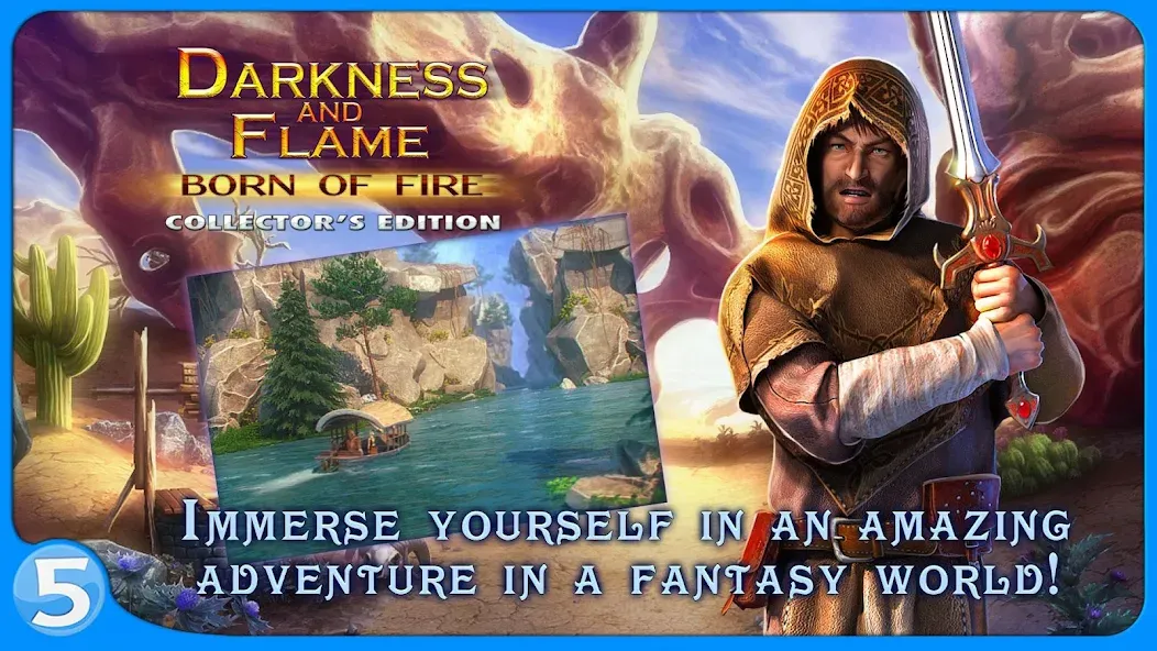 Darkness and Flame 1 — взломанная версия, Открыты все уровни и подсказки — скриншот 1