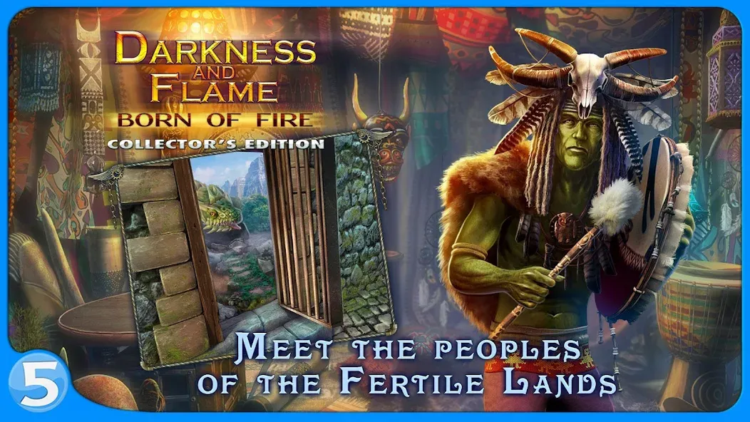 Darkness and Flame 1 — взломанная версия, Открыты все уровни и подсказки — скриншот 2