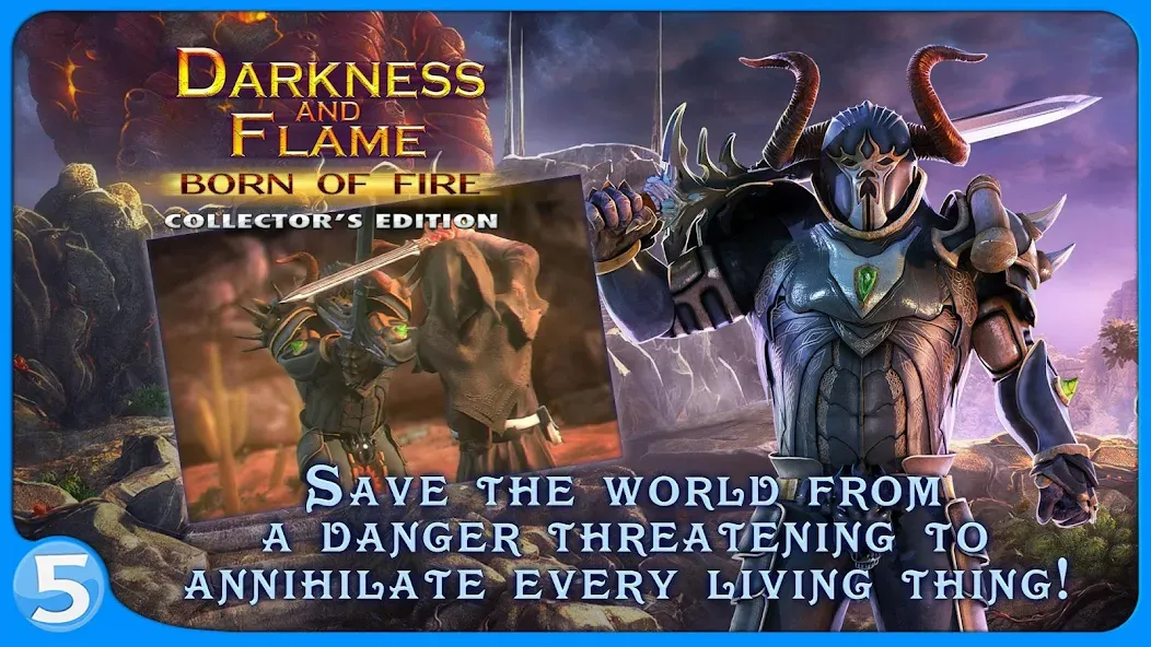 Darkness and Flame 1 — взломанная версия, Открыты все уровни и подсказки — скриншот 5