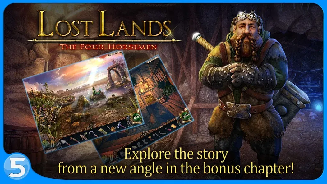 Lost Lands 2 взлом на Андроид — Безлимитные подсказки и открытые уровни — скриншот 5