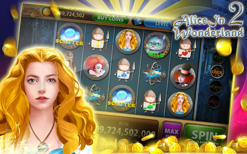 Big Win - Slots Casino™ — последняя версия с модом (Безлимитные монеты и джекпоты) — скриншот 4 Big Win - Slots Casino™ — последняя версия с модом (Безлимитные монеты и джекпоты) — скриншот 4