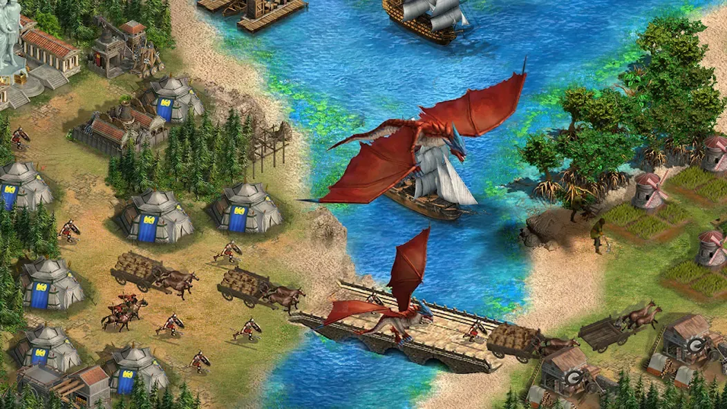 Abyss of Empires:The Mythology — последняя версия с модом (Безлимитные ресурсы и ускоренное развитие) — скриншот 4