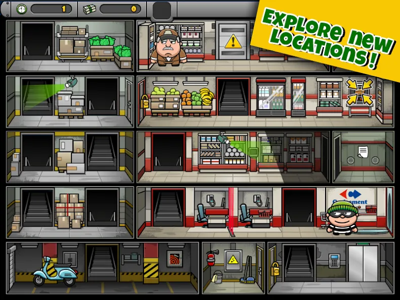 Скачать мод Bob The Robber 4 — Безлимитные деньги и открыты все уровни — скриншот 2