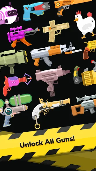 Скачать Gun Idle на Андроид с модом — Много денег и боеприпасов — скриншот 1 Скачать Gun Idle на Андроид с модом — Много денег и боеприпасов — скриншот 1