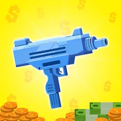Скачать Gun Idle на Андроид с модом — Много денег и боеприпасов
