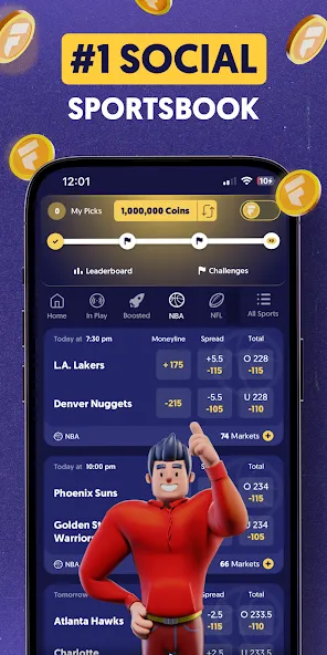 Скачать мод Fliff - Sports Picks — Спортивные прогнозы без ограничений — скриншот 1 Скачать мод Fliff - Sports Picks — Спортивные прогнозы без ограничений — скриншот 1