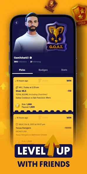 Скачать мод Fliff - Sports Picks — Спортивные прогнозы без ограничений — скриншот 3 Скачать мод Fliff - Sports Picks — Спортивные прогнозы без ограничений — скриншот 3