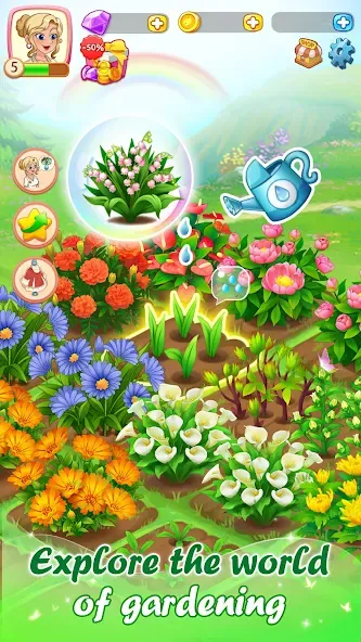 Dream Flower Dressup — скачать мод: Безлимитные монеты и все наряды — скриншот 5