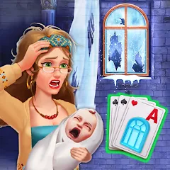 Solitaire Tripeaks Home: Merge — взломанная версия, Без рекламы и много монет