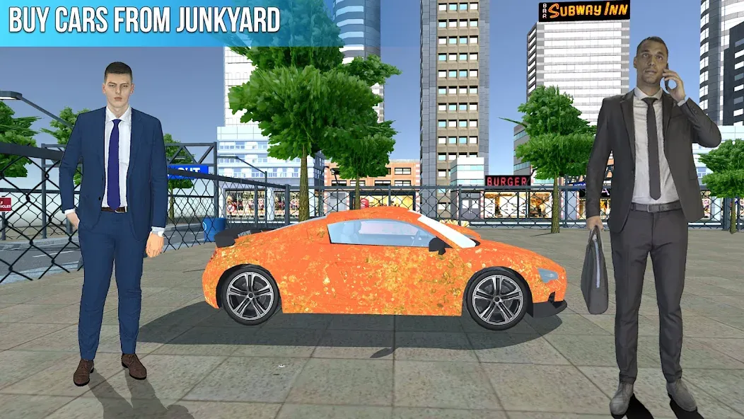 Скачать Used Car Dealers Job Simulator последней версии — Безлимитные деньги и открыты все машины — скриншот 2 Скачать Used Car Dealers Job Simulator последней версии — Безлимитные деньги и открыты все машины — скриншот 2