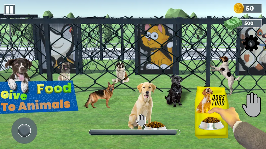 Animal Shelter: Pet Rescue 3D MOD APK скачать на Андроид — Безлимитные деньги и питомцы открыты — скриншот 1 Animal Shelter: Pet Rescue 3D MOD APK скачать на Андроид — Безлимитные деньги и питомцы открыты — скриншот 1