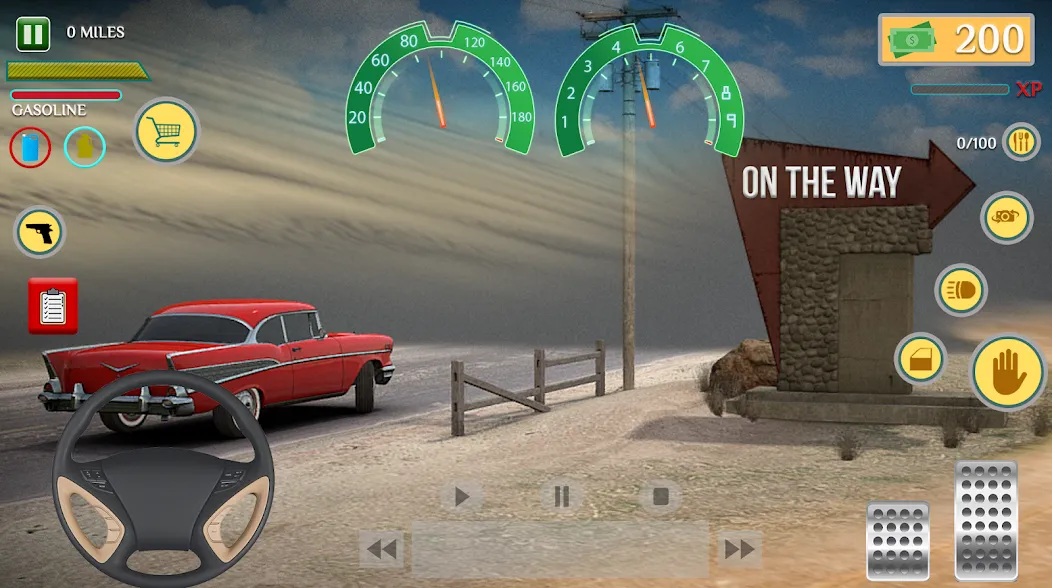 Мод Long Road Trip Games Car Drive — Безлимитное топливо и быстрые машины, скачать APK — скриншот 1 Мод Long Road Trip Games Car Drive — Безлимитное топливо и быстрые машины, скачать APK — скриншот 1