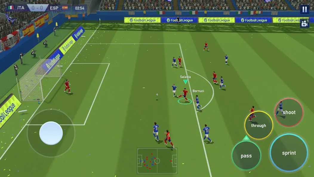 Football League 2024 — скачать мод: Безлимитные деньги и энергия — скриншот 1 Football League 2024 — скачать мод: Безлимитные деньги и энергия — скриншот 1
