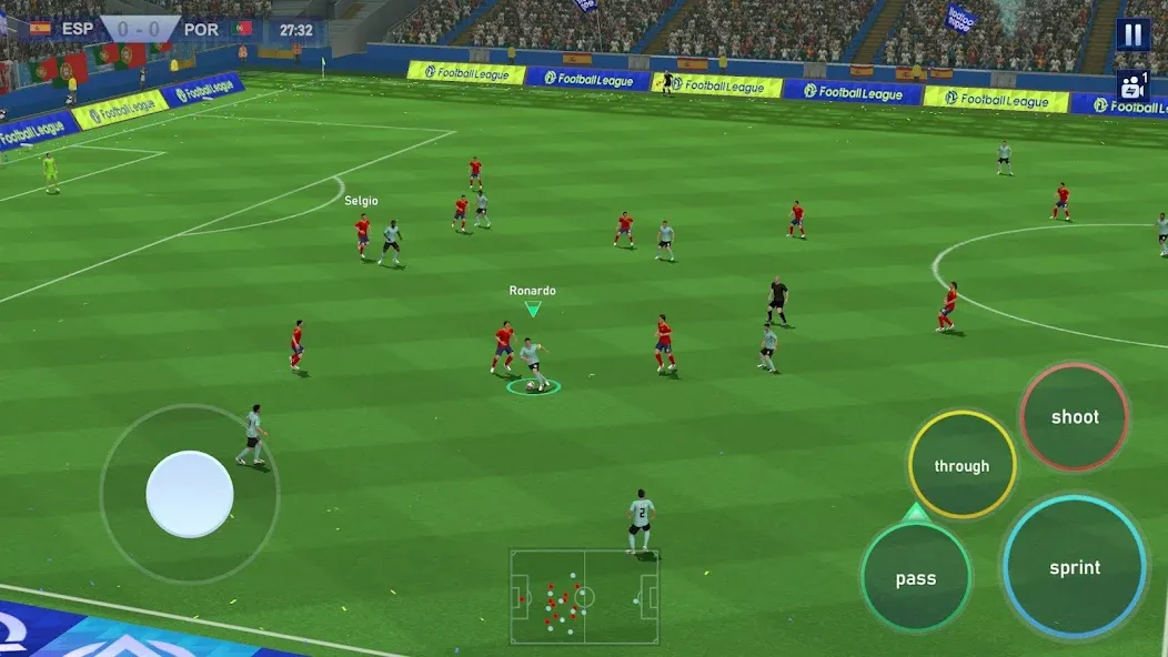 Football League 2024 — скачать мод: Безлимитные деньги и энергия — скриншот 2 Football League 2024 — скачать мод: Безлимитные деньги и энергия — скриншот 2