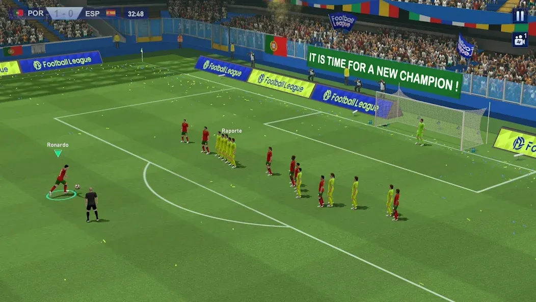 Football League 2024 — скачать мод: Безлимитные деньги и энергия — скриншот 4 Football League 2024 — скачать мод: Безлимитные деньги и энергия — скриншот 4