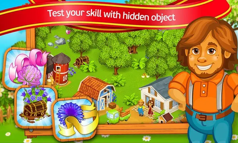 Farm Town: Cartoon Story на телефон — скачать мод: Много монет и всё открыто — скриншот 2