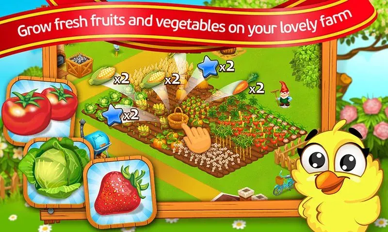 Farm Town: Cartoon Story на телефон — скачать мод: Много монет и всё открыто — скриншот 5