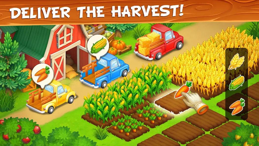 Скачать Farm Town - Family Farming Day Mod APK — Безлимитные монеты и ресурсы — скриншот 2 Скачать Farm Town - Family Farming Day Mod APK — Безлимитные монеты и ресурсы — скриншот 2