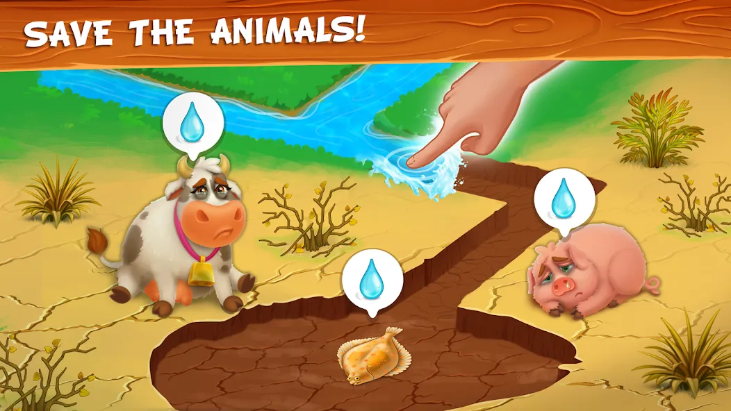 Скачать Farm Town - Family Farming Day Mod APK — Безлимитные монеты и ресурсы — скриншот 5 Скачать Farm Town - Family Farming Day Mod APK — Безлимитные монеты и ресурсы — скриншот 5