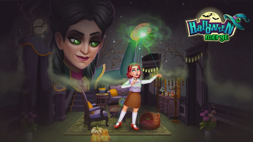 Скачать Chloe's Merge: House Design Mod APK — Безлимитные деньги и все предметы — скриншот 1