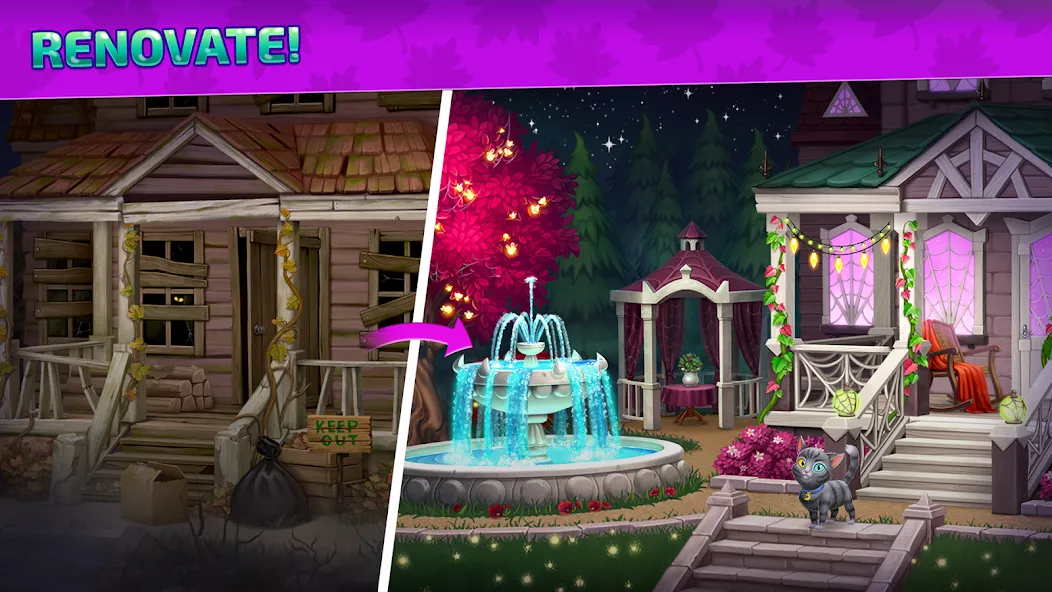 Скачать Chloe's Merge: House Design Mod APK — Безлимитные деньги и все предметы — скриншот 5