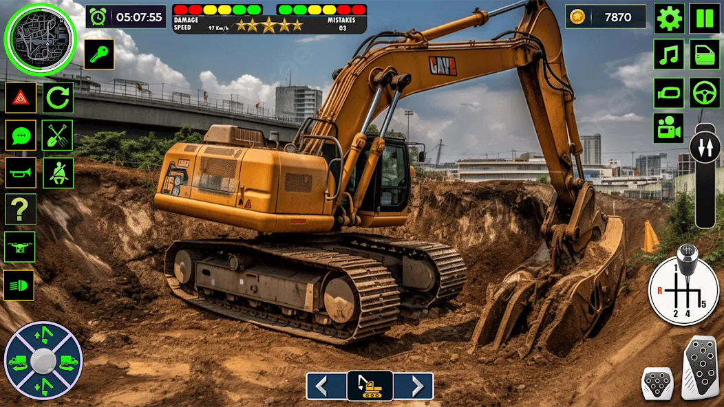 Real Road Construction Games взлом на Андроид — Безлимитные деньги и техника — скриншот 1 Real Road Construction Games взлом на Андроид — Безлимитные деньги и техника — скриншот 1