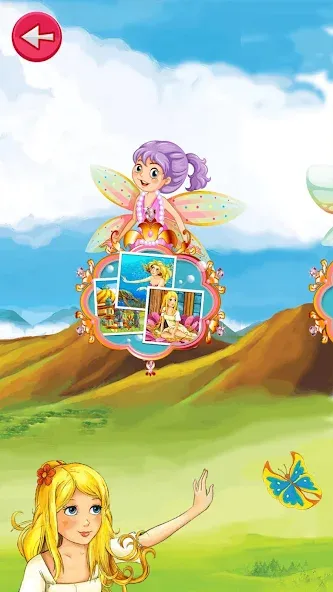 Мод Princess Girls Puzzles - Kids — Открыты все пазлы и уровни, скачать APK — скриншот 2