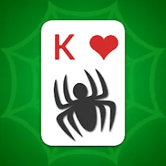 Скачать Spider Solitaire Classic Mod APK — Без рекламы и все масти открыты