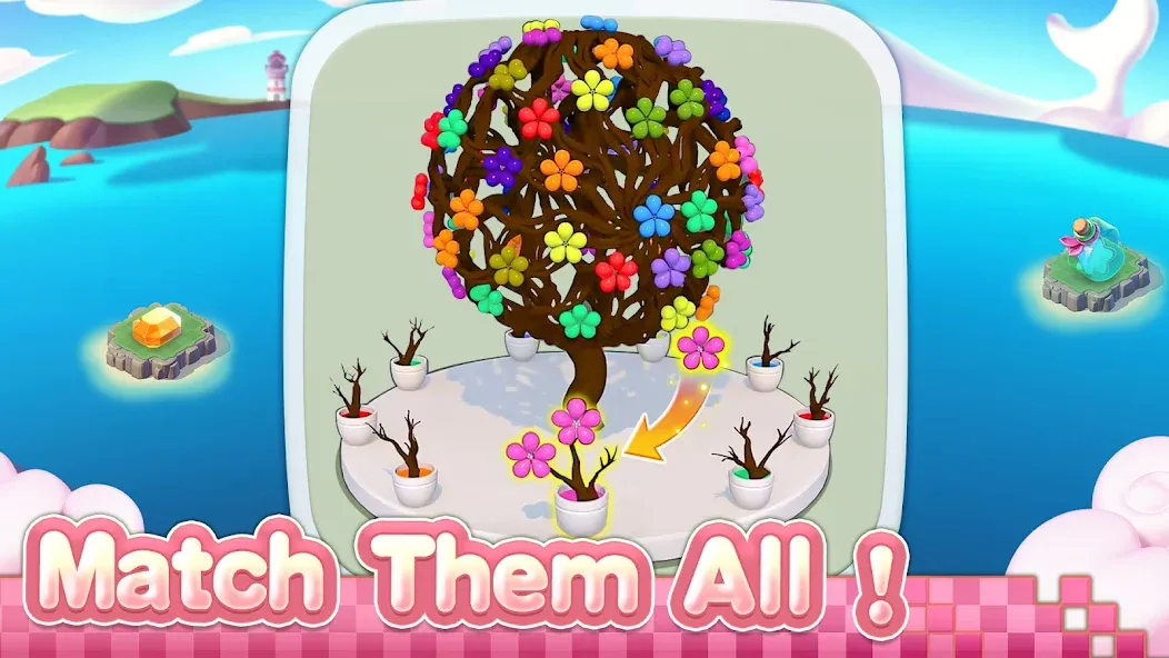 Mergical-Fun Match Island Game мод на Андроид: Безлимитные ресурсы и энергия — скриншот 2 Mergical-Fun Match Island Game мод на Андроид: Безлимитные ресурсы и энергия — скриншот 2