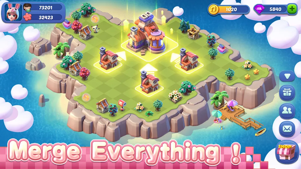 Mergical-Fun Match Island Game мод на Андроид: Безлимитные ресурсы и энергия — скриншот 4 Mergical-Fun Match Island Game мод на Андроид: Безлимитные ресурсы и энергия — скриншот 4