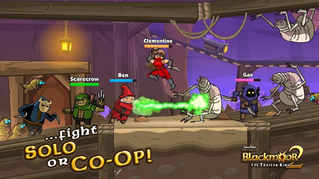 Мод Blackmoor 2: Action Platformer — Безлимитные монеты и разблокированы герои, скачать APK — скриншот 3