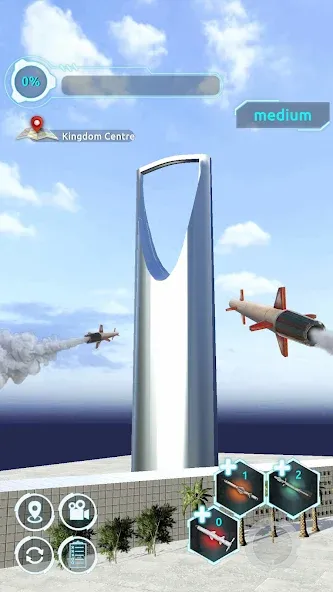 Скачать взлом City Demolish: Rocket Smash! — Безлимитные ракеты и разрушения — скриншот 4 Скачать взлом City Demolish: Rocket Smash! — Безлимитные ракеты и разрушения — скриншот 4