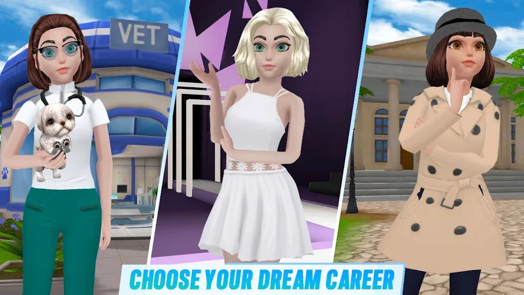 Virtual Sim Story: Home & Life MOD APK: Безлимитные деньги и ресурсы — скриншот 5 Virtual Sim Story: Home & Life MOD APK: Безлимитные деньги и ресурсы — скриншот 5