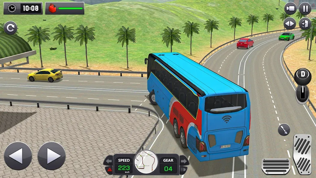 Bus Simulator: City Bus Games — скачать мод: Безлимитные деньги и топливo — скриншот 3