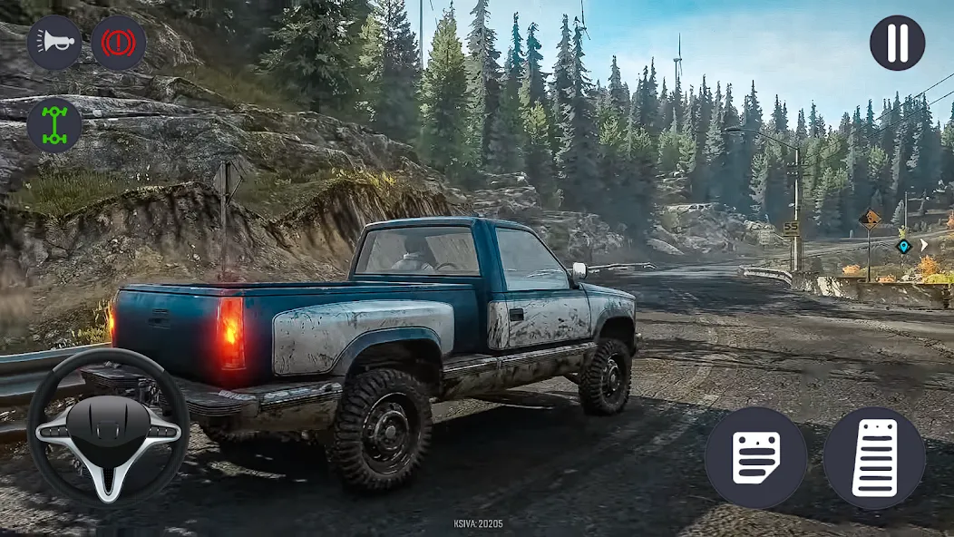 4x4 Jeep Offroad Car Driving взломанный APK — Безлимитные деньги и топливо — скриншот 1