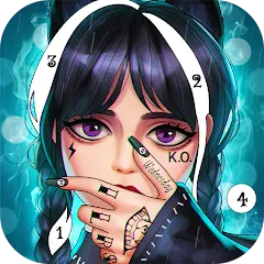 Coloring Games-Color By Number — взломанная версия, Все раскраски и цвета открыты