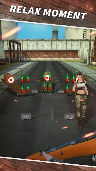 Sniper Shooting : 3D Gun Game — последняя версия с модом (Безлимитные деньги и оружие) — скриншот 5 Sniper Shooting : 3D Gun Game — последняя версия с модом (Безлимитные деньги и оружие) — скриншот 5