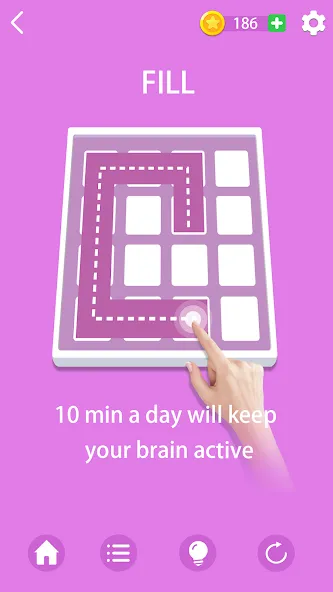 Brain Plus - Keep brain active бесплатно на Андроид — мод: Много подсказок и жизней — скриншот 5 Brain Plus - Keep brain active бесплатно на Андроид — мод: Много подсказок и жизней — скриншот 5