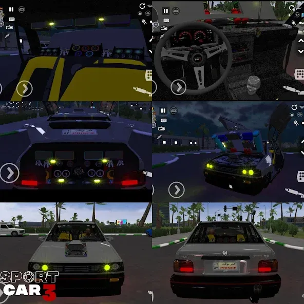 Sport car 3 : Taxi & Police - на телефон — скачать мод: Безлимитные деньги и топливо — скриншот 3