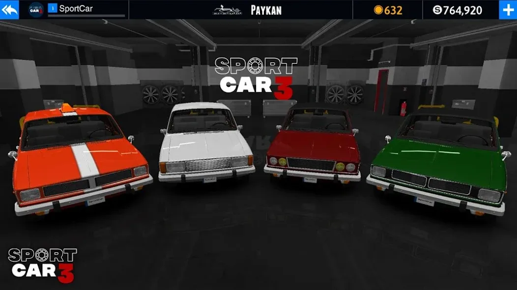 Sport car 3 : Taxi & Police - на телефон — скачать мод: Безлимитные деньги и топливо — скриншот 4
