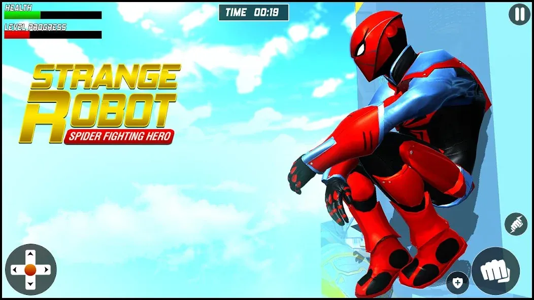 Strange Robot Spider hero Game — Неограниченные деньги и все уровни, скачать мод APK — скриншот 1 Strange Robot Spider hero Game — Неограниченные деньги и все уровни, скачать мод APK — скриншот 1