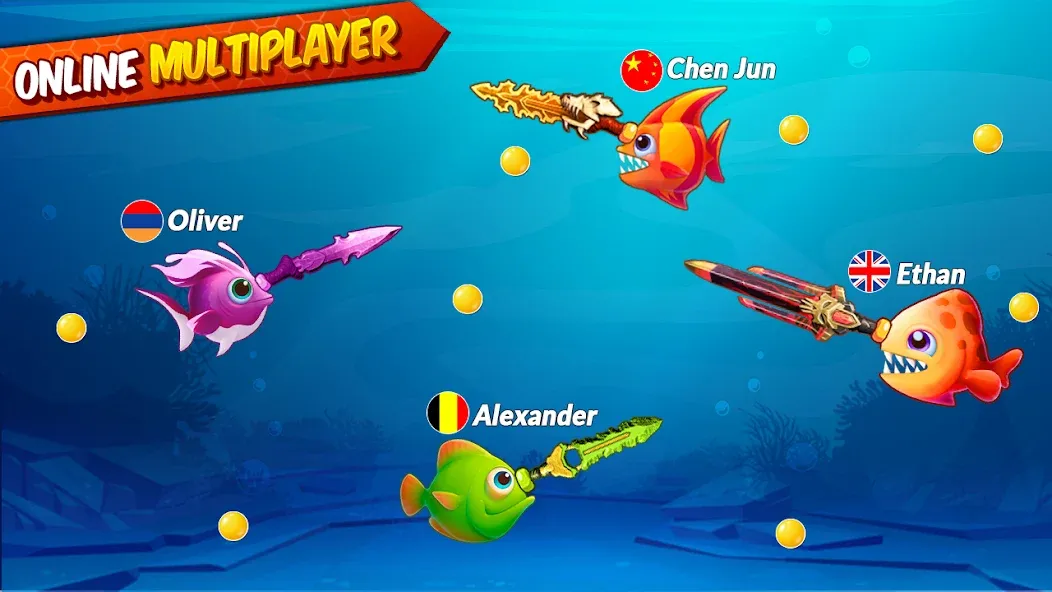 Big Eat Fish Games Shark Games — взломанная версия, Безлимитные деньги и усиленная акула — скриншот 4 Big Eat Fish Games Shark Games — взломанная версия, Безлимитные деньги и усиленная акула — скриншот 4