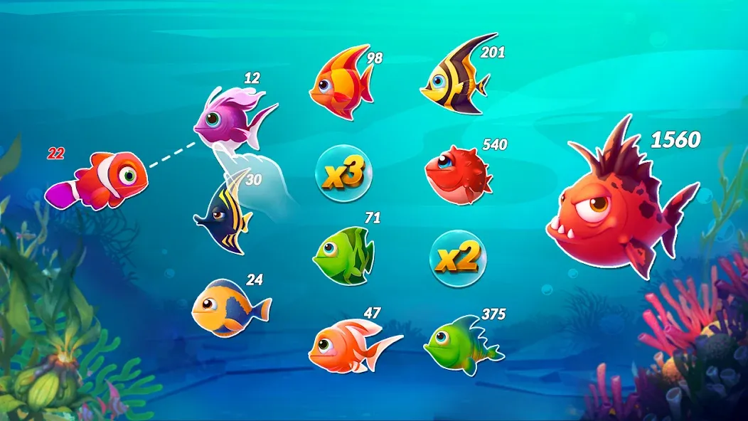 Big Eat Fish Games Shark Games — взломанная версия, Безлимитные деньги и усиленная акула — скриншот 5 Big Eat Fish Games Shark Games — взломанная версия, Безлимитные деньги и усиленная акула — скриншот 5