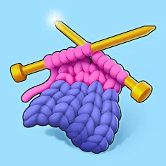 Скачать Cozy Knitting: Sorting games на Андроид с модом — Безлимитные деньги и все уровни открыты