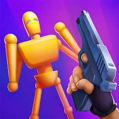 Gun Master 3D - Shoot 'Em Down взломанный APK — Безлимитные деньги и оружие