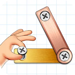 X-ヒーロー：ビス打ちの達人！ (Мод: Безлимитные монеты и все уровни) — скачать на Андроид