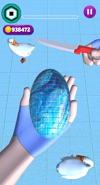 Robux Slice Soap — взломанная версия, Без рекламы и все ножи открыты — скриншот 5